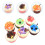 6 Unidades De Falsos De Cupcake Decoração Simulada 2