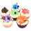 6 Unidades De Falsos De Cupcake Decoração Simulada 6