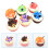 6 Unidades De Falsos De Cupcake Decoração Simulada 4