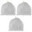 3Pcs Chapéu Sauna Banho Chuveiro Coral 5
