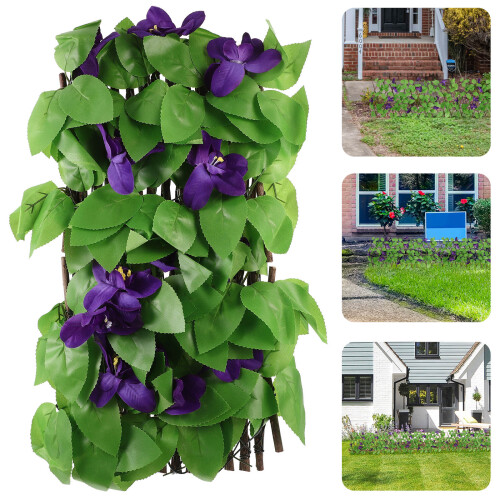Worgeous Artificial Wall Greenery Artificial Leaf Fence Panel 1pack 2