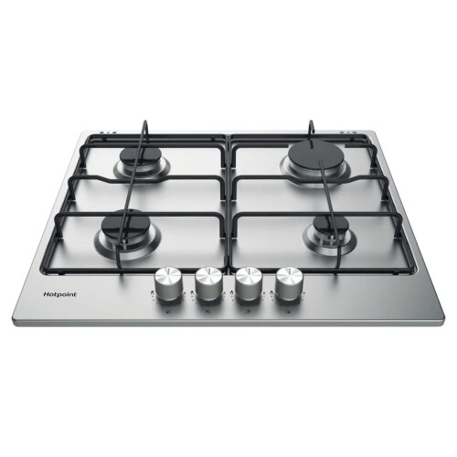 Hotpoint Hotpoint PPH60PFIXUK 59cm Gas Hob - Silver