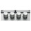 Hotpoint Hotpoint PPH60PFIXUK 59cm Gas Hob - Silver 3