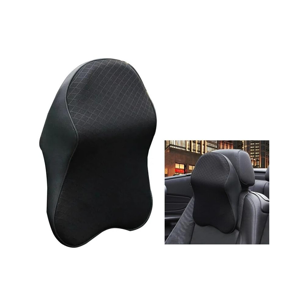 Car Neck Pillow Memory Foam With Breathable Removable Washable Cover, Headrest Seat Cushion For Relieving Neck Fatigue 9354506284923