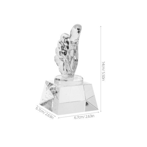Crystal Duim Beeldje Handgebaar Prijs 1