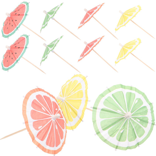 200 Stuks Cocktailprikkers Met En Fruit Toppers 1