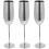 3 Piezas De Acero Inoxidable Para Vino Y 6