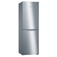 Bosch Serie 2 KGN34NLEAG 50/50 Frost Free Fridge Freezer - Stainless Steel Effect