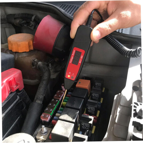 Automotive Diagnostic Voltage Pen Extendable Cable Continuity Tester Real Voltage Display Car Electrical System Test 2