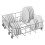 Beko Beko DVN04X20W 13 Place Setting Freestanding Dishwasher 3