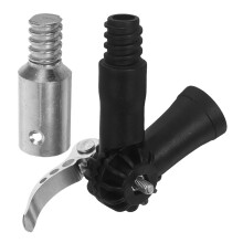 4Sets Swivel Mop Adapter Met Draaibaar Gewricht Aluminium En Kunststof