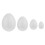 72 Pcs  Diy Painting Eggs Solid Egg Easter Supplies For Kids Children 1