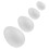 72 Pcs  Diy Painting Eggs Solid Egg Easter Supplies For Kids Children 11