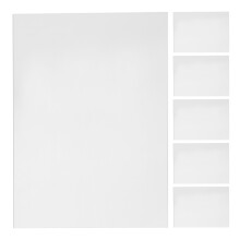 6Stk Transparente Acryl Memo Board Platte Für Notizen Schulgebrauch