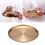 2 Servierplatte 26 Cm Für Zu Hause Gold 8