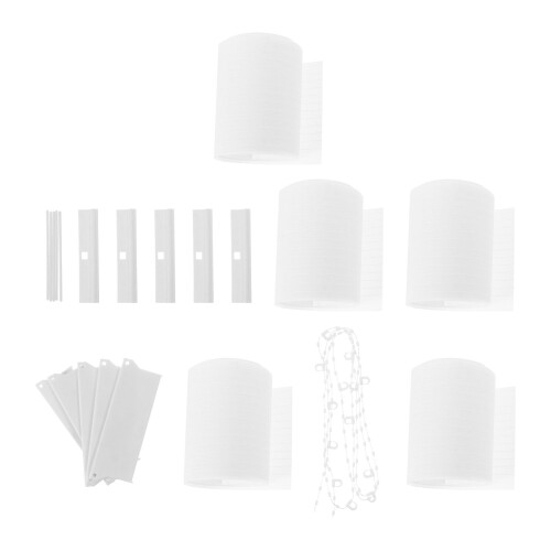 1Set Wit Polyester Blinds Accessoires Voor DIY Verticale Jaloezieën