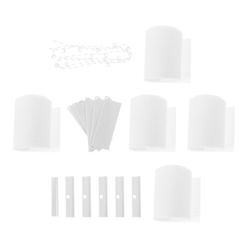 1Set Wit Polyester Blinds Accessoires Voor DIY Verticale Jaloezieën 1
