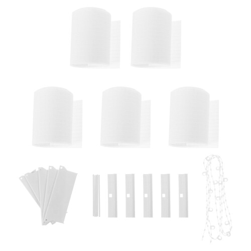 1Set Wit Polyester Blinds Accessoires Voor DIY Verticale Jaloezieën 2