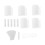 1Set Wit Polyester Blinds Accessoires Voor DIY Verticale Jaloezieën 5