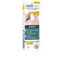 2-in-1 harja - NAILNER - Antifungaalinen hoito - Tuloksia 7 päivässä - Kiinnostuneiden kynsien parantaminen