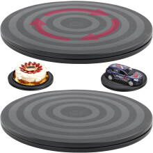 st. 20 cm universell roterande skivspelare, 360 vridbar, 20 kg lastkapacitet, för krukväxter, högtalare, bärbara datorer, bildskärmar