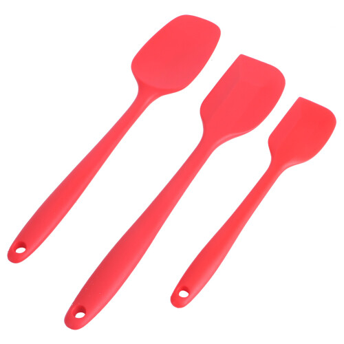 Silikonspatel Set Grädde Smörskrapa Non-stick Kök Matlagning Bakredskap 2