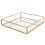 3Stk Dekoratives Tablett Schminkorganizer Schmuck Halter 3