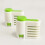 5 Pares Manual Ajustable 5 Capas Para Pastel Pan Verde 9