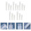 15St Draagbare Plastic Parfumflesjes Met Verstuiver Transparant 11