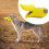 Dog Muzzle Silicone Duck Mouth Training Muzzle For Bark Control Breathable Anti-Bite Size M Yellow 3