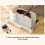 Manual Bread Slicer - Homemade Bread Guide Cutter, Foldable Adjustable Width Guide, Bread Slicing Tool 5