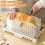 Manual Bread Slicer - Homemade Bread Guide Cutter, Foldable Adjustable Width Guide, Bread Slicing Tool 2