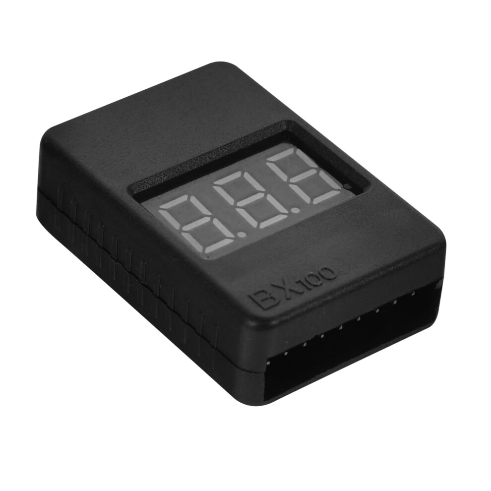 Digital Battery Capacity Checker For 1-8 Cell Li Batteries, Voltage Tester With Lcd Display For Rc Models & Hobbyists 9393856347179