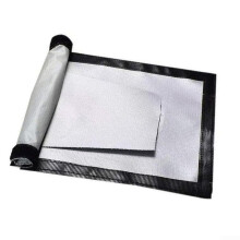 Fireproof Mat Fire Pit Mat Tent Deck Protection Heat Resistant Cloth Stove Jack Chimney Vent Accessory For Camping