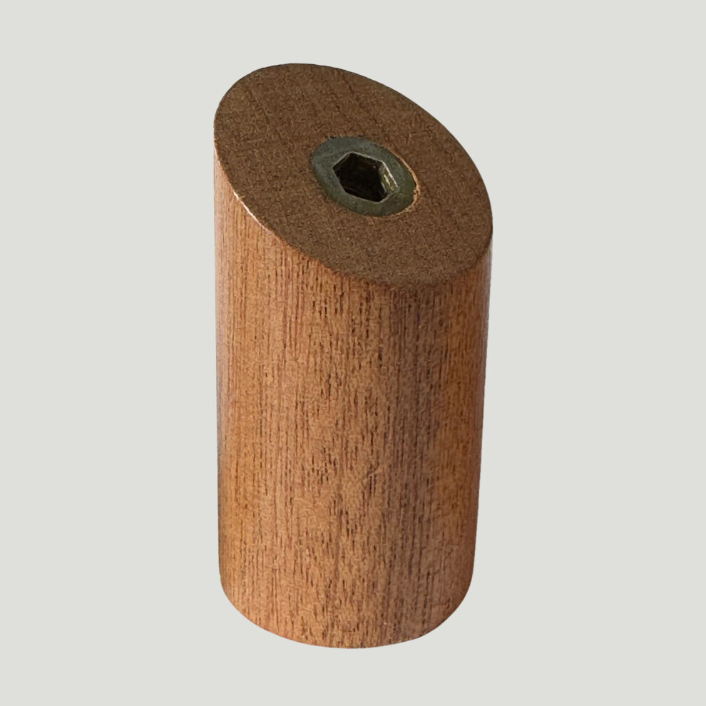 Set Of 6 Wooden Clothes Hooks (Coat Rack), Sapeli 8719762644514