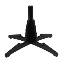 Flute Stand Portable For Travel Sleek Design Made From Materials Black Everyday Use