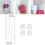Acrylic Wall Mounted Hat Hook 2-Pack Baseball Hat Organizer Multi-Purpose Hat Holder Hat Hangers B 4