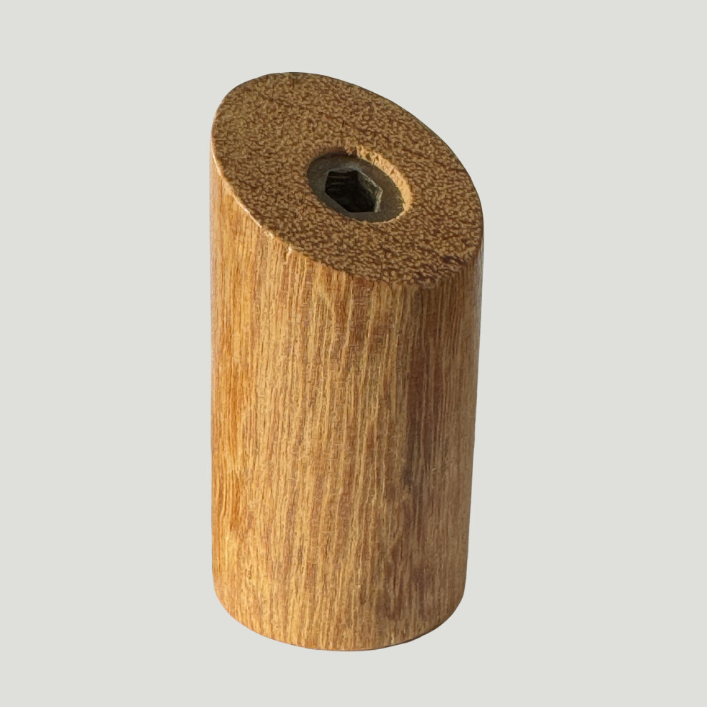 Set Of 6 Wooden Clothes Hooks (Coat Rack), Teak 8719762650423