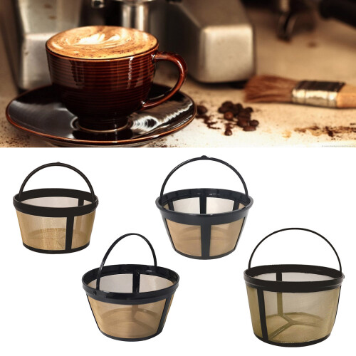 Portable Basket Style Coffee Filter High Quality Mesh-12 cups 2