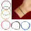 Hand Woven Red String Bracelet for Couples and-Peaceful red 4