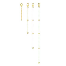 Durable Jewelry Extender  Adjustable Lobster Clasps-Gold