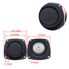 Bass Diaphragm Passive Radiator Speaker-4 inch super bass