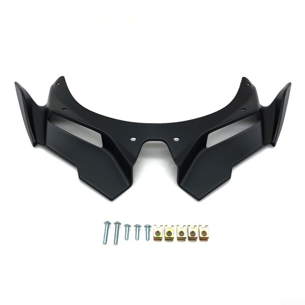 Aerodynamic Spoilers For Kawasaki Motorcycle Zx4r Zx25r 2021-2023 Black 9354506286989