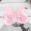 1Pc Pink Rabbit Pattern Plush Eye Mask Lightweight Sleep Eyeshade 7