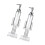Nutcrackers Shape Soap Dispenser With Transparent Bottle-2pcs 1