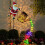 Santa Article Solar Kettle Light, Christmas Holiday-1 6
