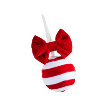 Christmas Baubles Velvety Foam Ball Hanging Ornament for-8cm