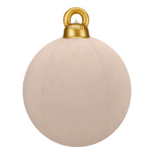 Velvet Inflatable Ornaments Balls Outdoor - 24 Inch Large-F