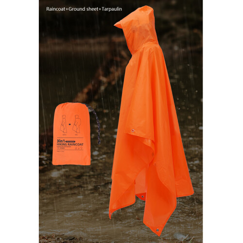 Lightweight Waterproof Rain Jacket for Hiking Cycling-Red 2