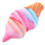 Cuscino Peluche A Forma Gelato Per Decorazione 1
